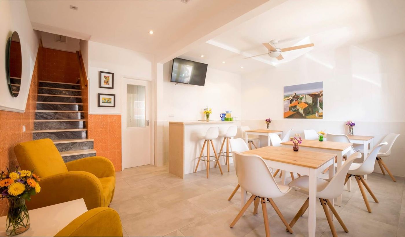 Lounge and bar