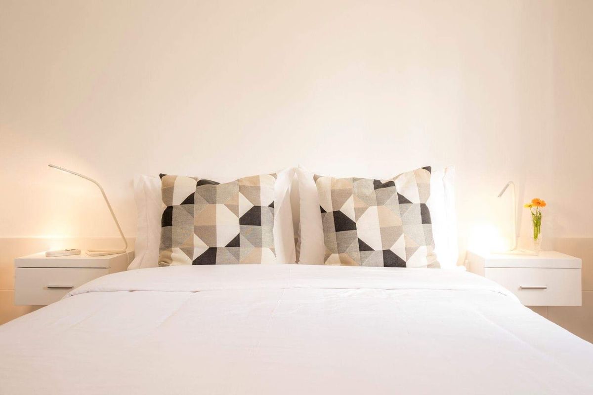 Comfortable king bed